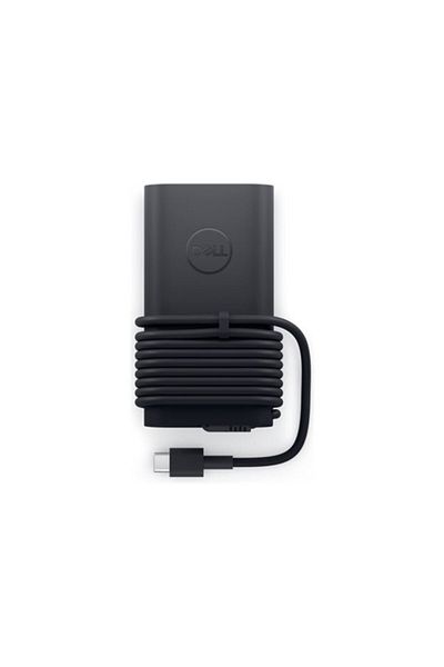 3 Adaptor CA Dell USB-C GaN subțire de 100 W cu cablu de alimentare | 20 V | Negru