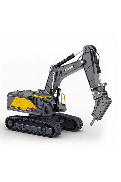 Huina Excavator with digger 1723 scale 1:50