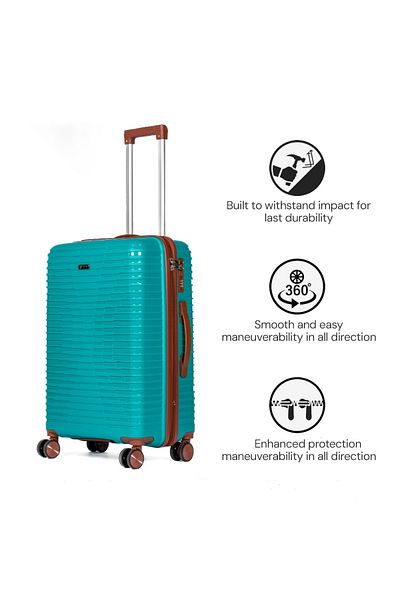 JEEM PP169 Durable Luggage Sets - Suitcase Travel Bag and Lightweight Luggage Bag Unbreakable Luggage