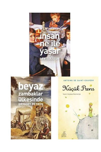 Antik Kitap 5.6.7.8.Sınıf-Beyaz Zambaklar Ülkesinde, İnsan Ne İle Yaşar, Küçü...