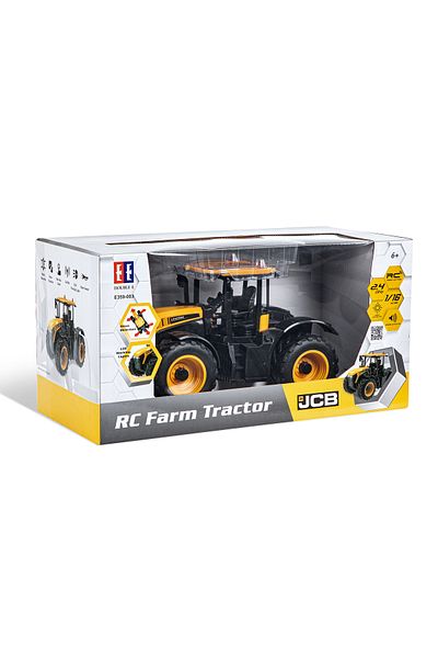 DOUBLE EAGLE JCB 1:16 remote control tractor E359-003