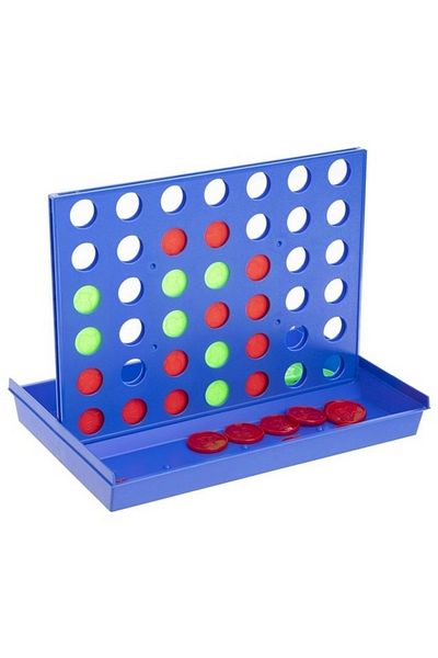 rexa 2 Players Connect Board Game with 4 Winning ABS Plastic round Chess Pieces