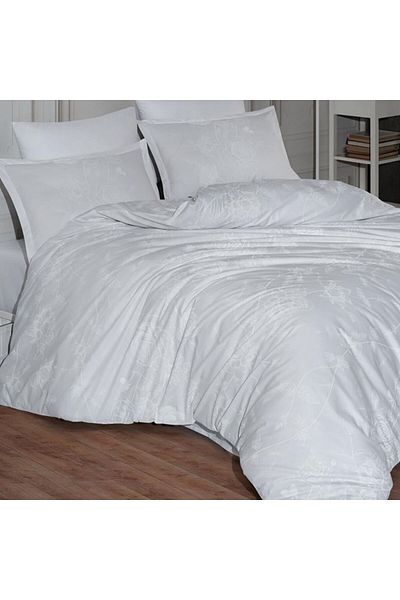NufJoy 100% COTTON RANFORCE Bed Linen, 4 Pieces, King Size, Bed Sheet 240x260 cm, Premium Quality