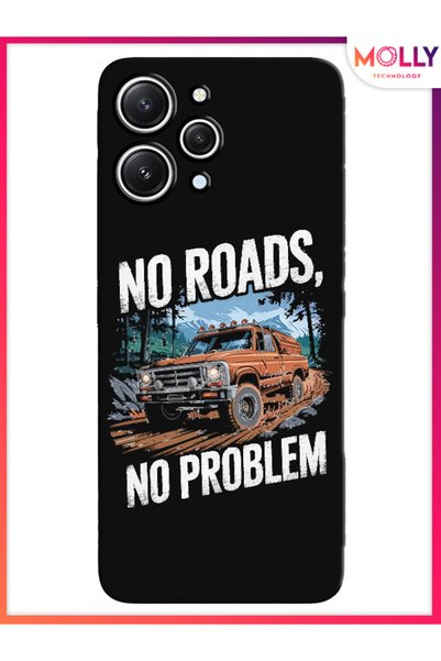 Molly Black Mud Love Pattern Silicone Case for Xiaomi Redmi 12