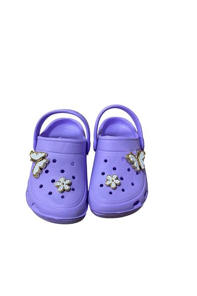 güven kundura Children's Closed-Front Stone Figured Slippers