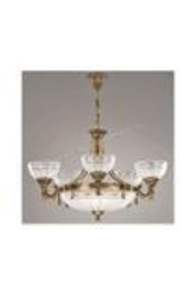 CandelabreClasice Lustra Ambiente cu 5 Brate, Desing Clasic, Finisaj Bronz Antichizat