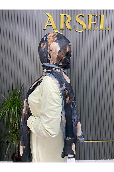 locella Cotton Voile Scarf LWD0310