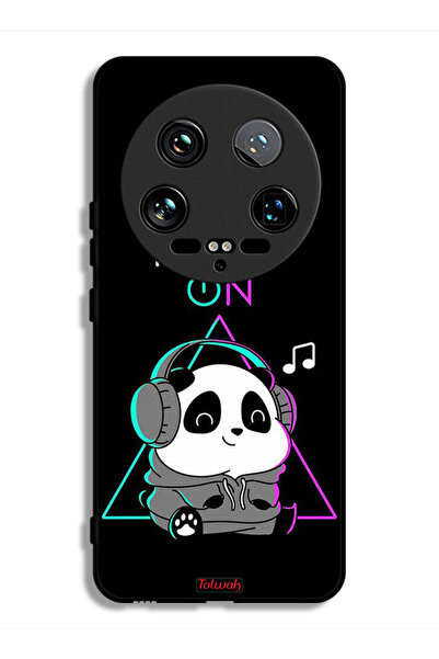 Tolwak غطاء حماية فائق لهاتف شاومي 14 مع موسيقى الباندا