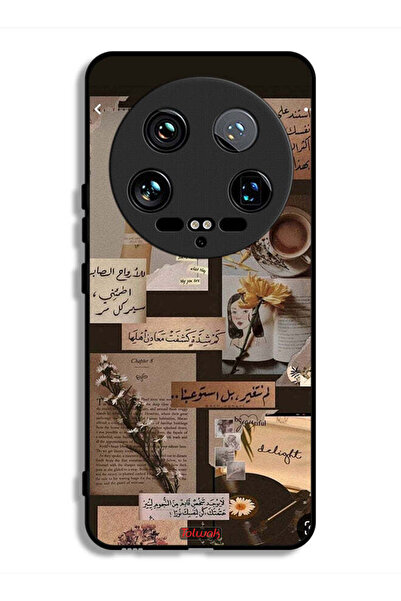 Tolwak غطاء حماية لهاتف شاومي 14 ألترا بنقشة اقتباسات عربية عتيقة