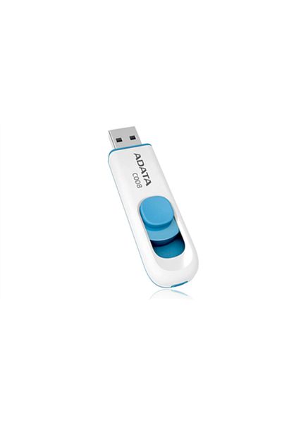 Adata USB 2.0 64GB Alb/Albastru C008