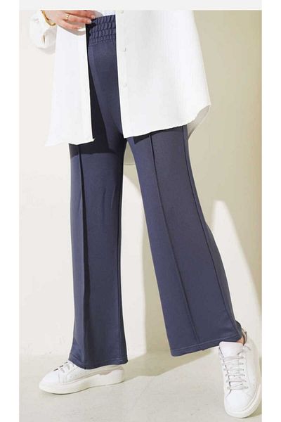 Smymoda Women's Two-Thread High Waist Casual Pants