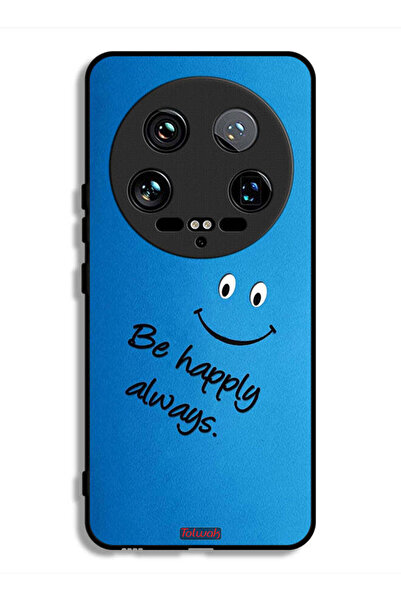 Tolwak غطاء حماية فائق لهاتف شاومي 14 كن سعيدًا دائمًا