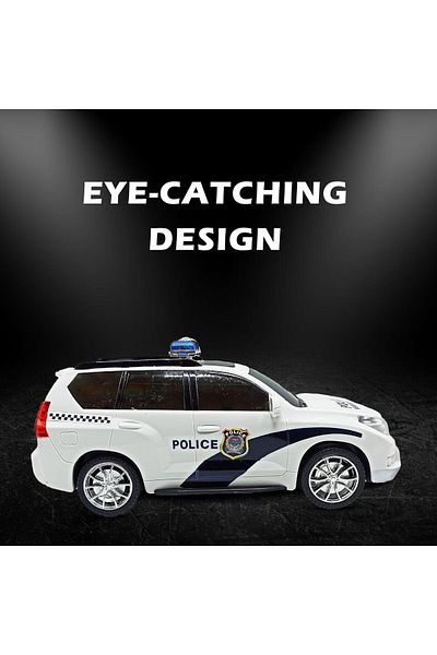 rexa City Police Car Kids Toy