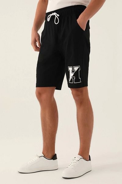 U.S. Polo Assn. BERMUDĂ BĂRBAȚI HARVARD - NEGRU