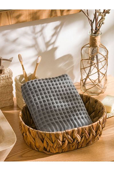 LC Waikiki Gray Cotton Face Towel 50X80 cm