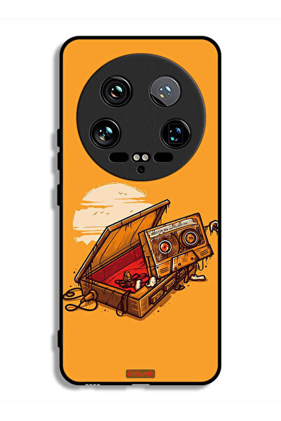 Tolwak غطاء حماية لهاتف شاومي 14 ألترا - فن الكاسيت والشريط اللاصق