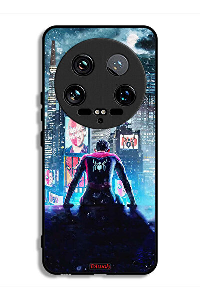 Tolwak غطاء حماية فائق لجهاز شاومي 14 بتصميم سبايدر مان