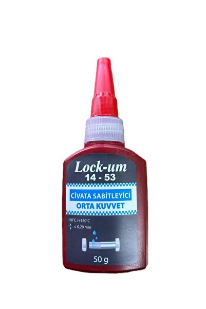 Lock-um CİVATA SABİTLEYİCİ 50g (ORTA KUVVET)