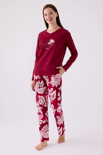 Pierre Cardin Double Suit - Cherry