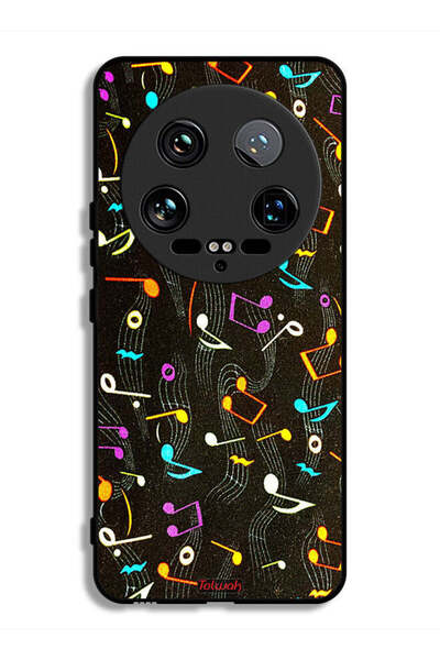 Tolwak غطاء حماية فائق لهاتف شاومي 14 بنمط قماش موسيقي