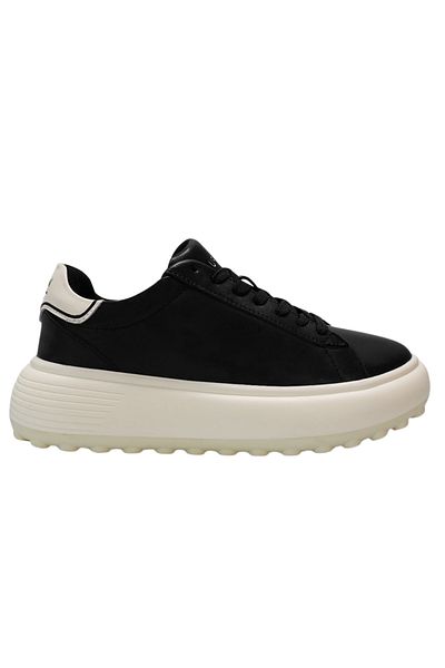 Lufian Morgana Black Casual Shoes