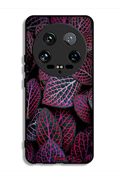 Tolwak غطاء حماية فائق لهاتف شاومي 14 بطبعة أوراق سالجا