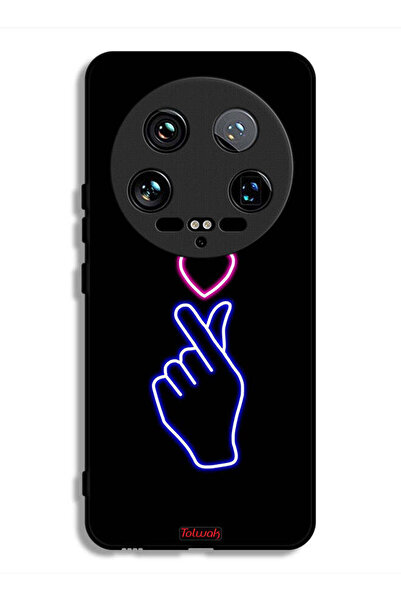 Tolwak غطاء حماية فائق لهاتف شاومي 14 بتصميم قلب سريع