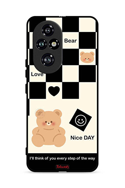 Tolwak غطاء حماية لهاتف Honor 200 Pro 5G سأفكر فيك في كل خطوة على الطريق