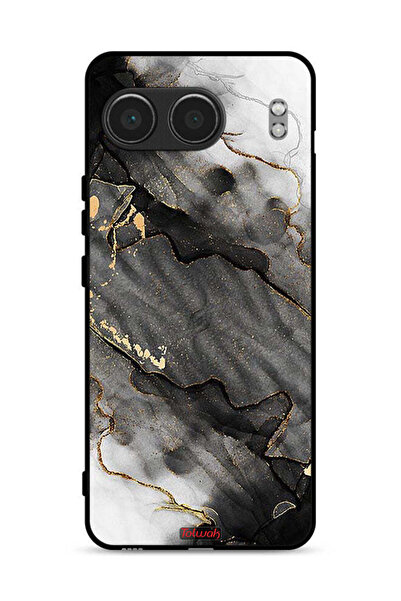 Tolwak غطاء حماية لهاتف OnePlus Nord 4 5G بلون رخامي لامع