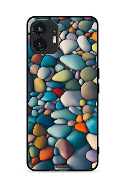Tolwak Nothing Phone (2) 5G Protective Case Cover Stones Abstract Pattern