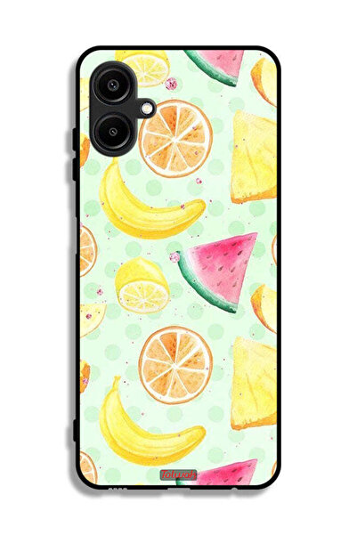 Tolwak غطاء حماية لهاتف سامسونج جالاكسي M06 5G برسومات فنية بألوان مائية وفواكه