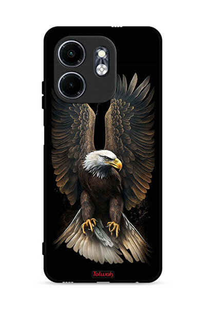 Tolwak غطاء حماية لهاتف Infinix Hot 50i 4G بأجنحة نسر منتشرة