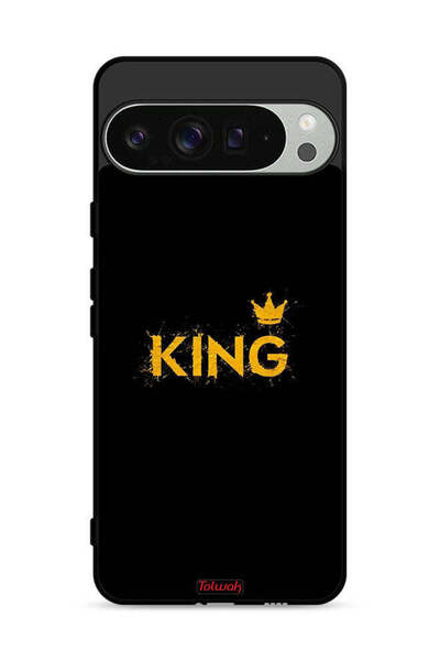 Tolwak غطاء حماية لجهاز جوجل بيكسل 9 برو - كينج