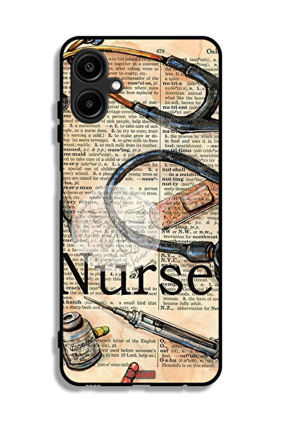 Tolwak غطاء حماية لهاتف سامسونج جالاكسي F06 5G، أدوات ممرضة عتيقة