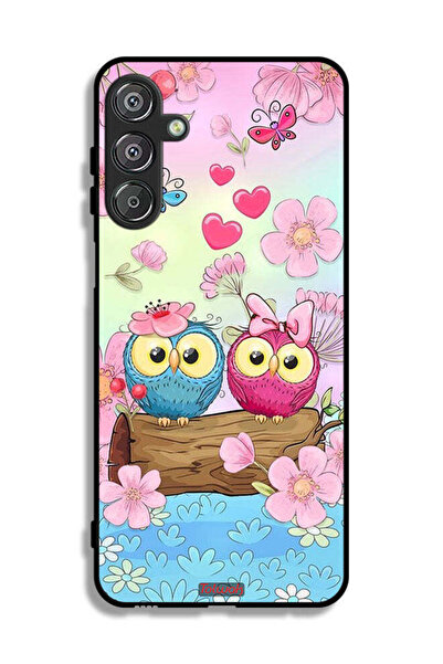 Tolwak Samsung Galaxy F16 5G Protective Case Cover Cute Owls Art