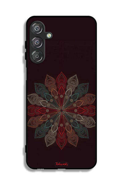 Tolwak غطاء حماية لهاتف سامسونج جالاكسي F16 5G بنقشة زهرة ماندالا