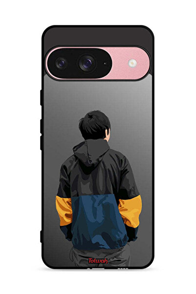 Tolwak غطاء حماية لهاتف Google Pixel 9 بتصميم صورة صبي
