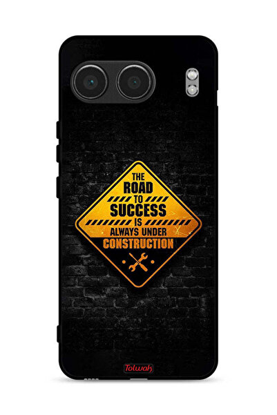 Tolwak غطاء حماية لهاتف OnePlus Nord 4 5G الطريق إلى النجاح دائمًا قيد الإنشاء