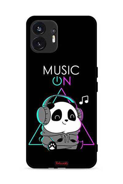 Tolwak غطاء حماية لهاتف Nothing Phone (2) 5G Music On Panda