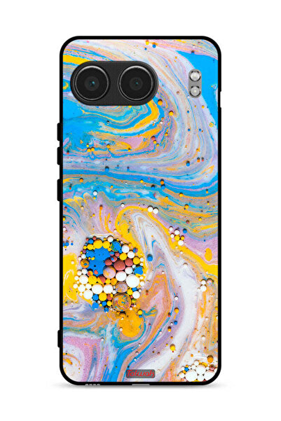 Tolwak غطاء حماية لهاتف OnePlus Nord 4 5G بأحجار كريمة ملونة تجريدية