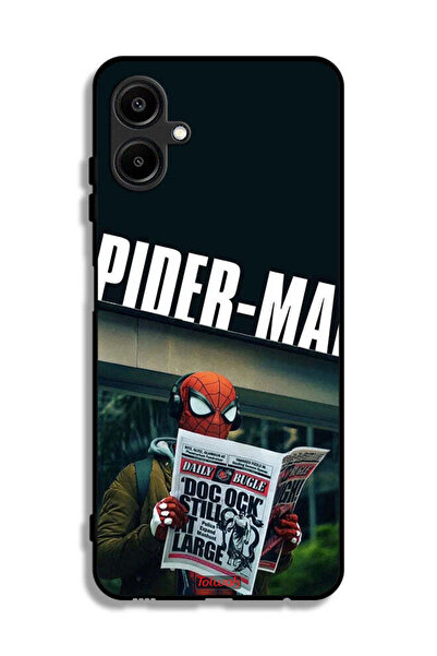 Tolwak غطاء حماية لهاتف Samsung Galaxy A06 4G بتصميم سبايدرمان يقرأ صحيفة