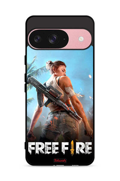 Tolwak غطاء حماية لجهاز Google Pixel 9 - Free Fire