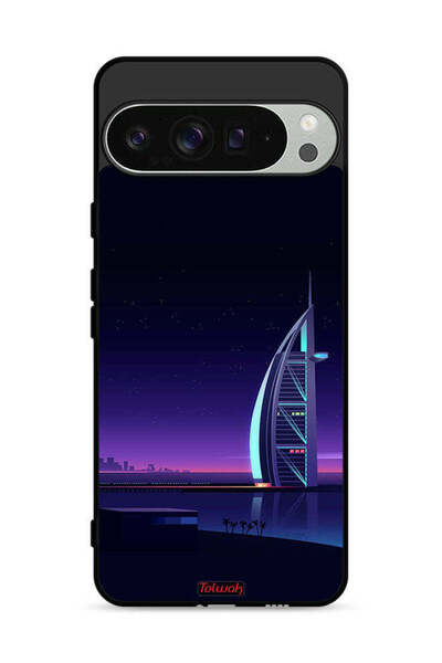 Tolwak غطاء حماية لجهاز جوجل بيكسل 9 برو إكس إل - فن برج العرب الرقمي