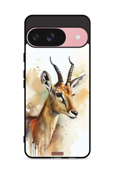 Tolwak غطاء حماية لجهاز Google Pixel 9 بتصميم فن تجريدي من الغزلان