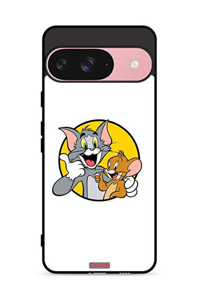 Tolwak غطاء حماية لجهاز جوجل بيكسل 9 بتصميم توم وجيري