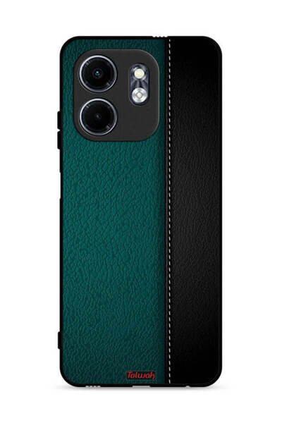 Tolwak غطاء حماية جلدي بنقشة لهاتف Infinix Hot 50i 4G