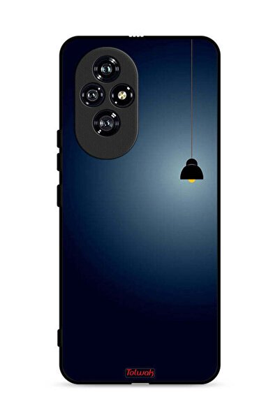 Tolwak غطاء حماية لهاتف Honor 200 5G بإضاءة فنية معلقة