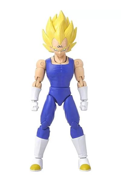 NcK Bandai 16 cm Dragon Ball, Dragon Stars Poseable Figures, Majin Vegeta
