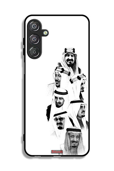Tolwak Samsung Galaxy M16 5G Protective Case Cover Saudi Kings Art B_W