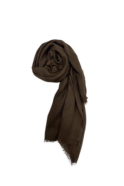 Happy Scarfs Dubai Shawl - Bitter Brown